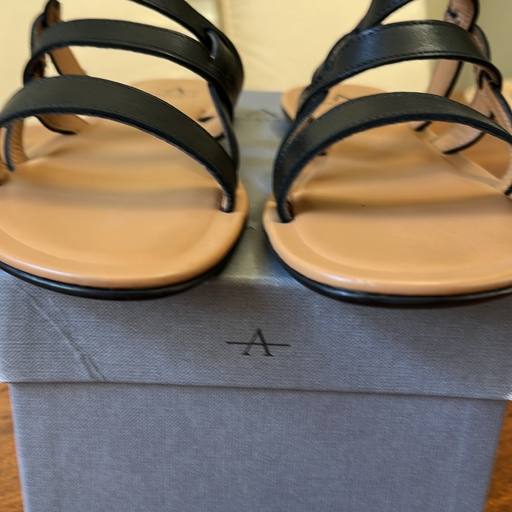 Aquatalia Abigayle Calfskin Sandal 8 - Picture 4 of 7